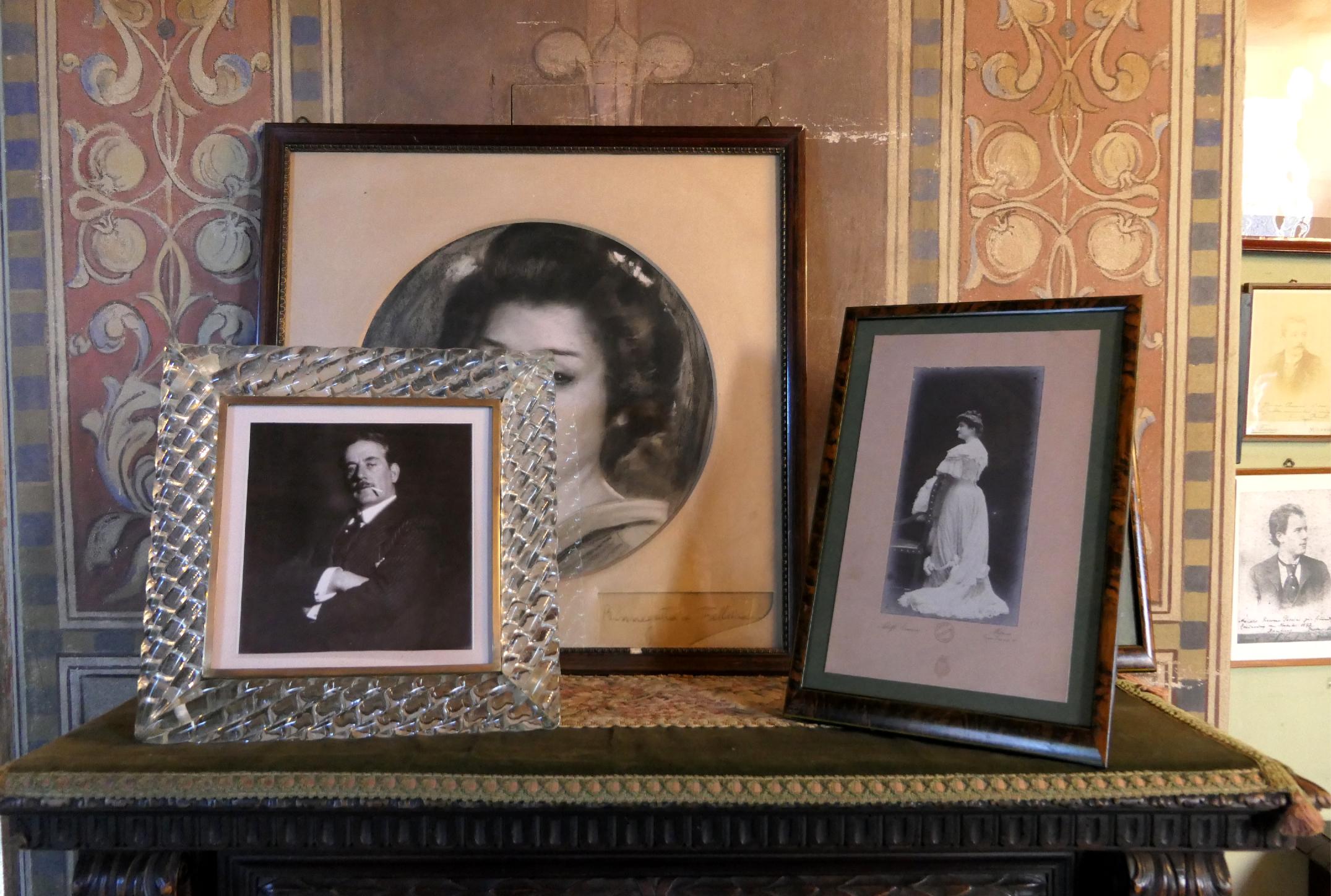 Ritratti presenti nello studio di Giacomo Puccini