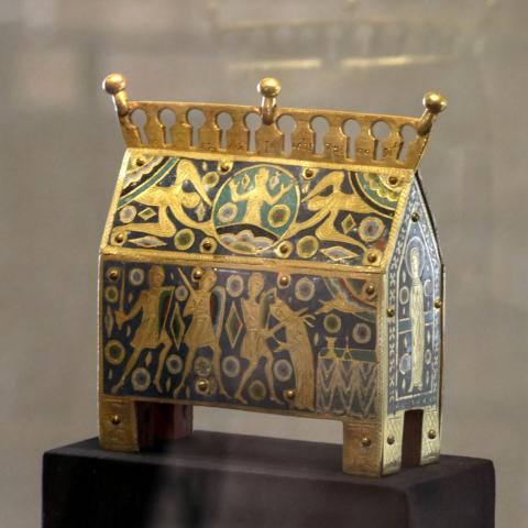 Reliquiario Limoges Museo Cattedrale Lucca